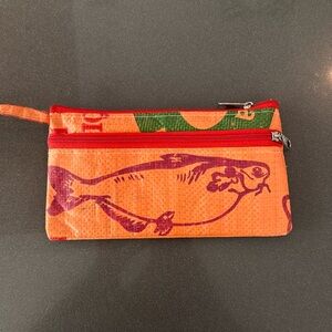 Wristlet (set of three) from recycled materials